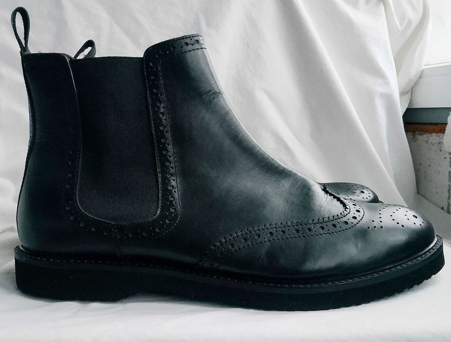 Новые Полуботинки Челси 46 р. Кожа.