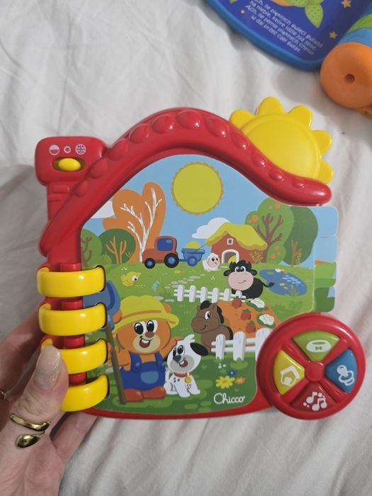 Książeczka interaktywna zabawki niemowlęce dla dziecka książeczki zest