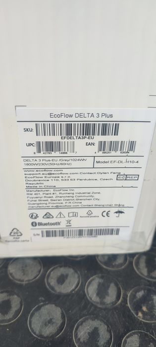 Ecoflow DELTA 3 PLUS EU зарядна станція