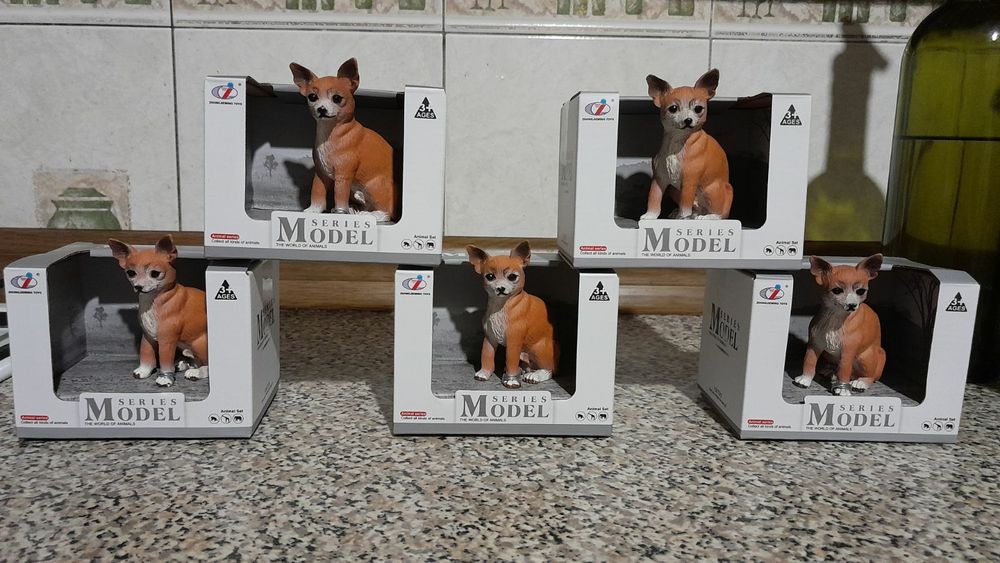 Ігрова колекційна фігурка собачки Model Series аналог Schleich