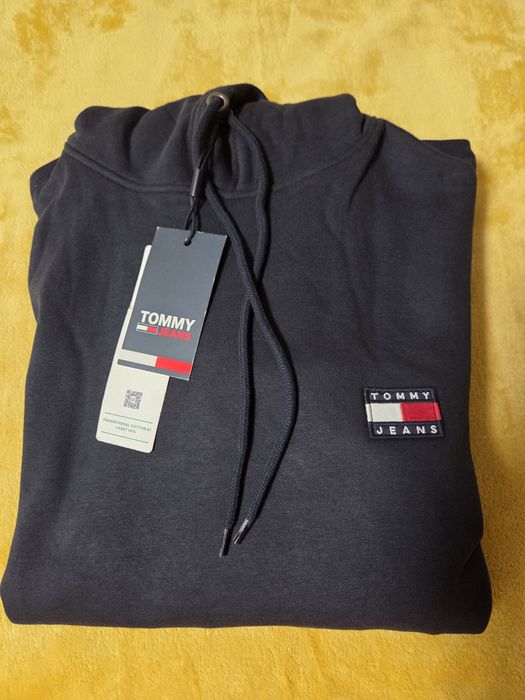 Meska Bluza z kapturem logo roz.L