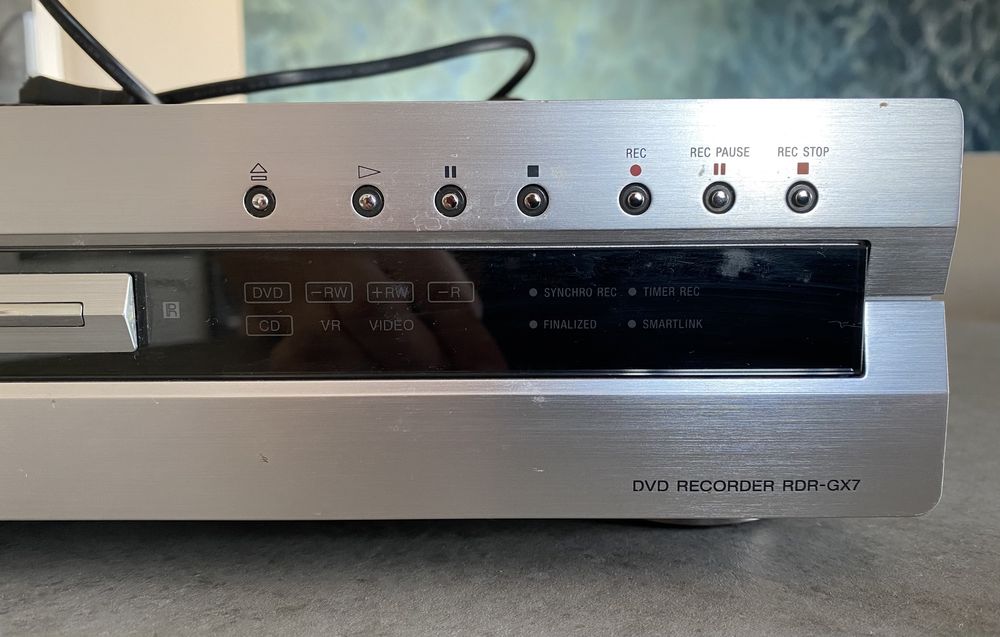 Sony RDR-GX7 audio/video player DVD recorder