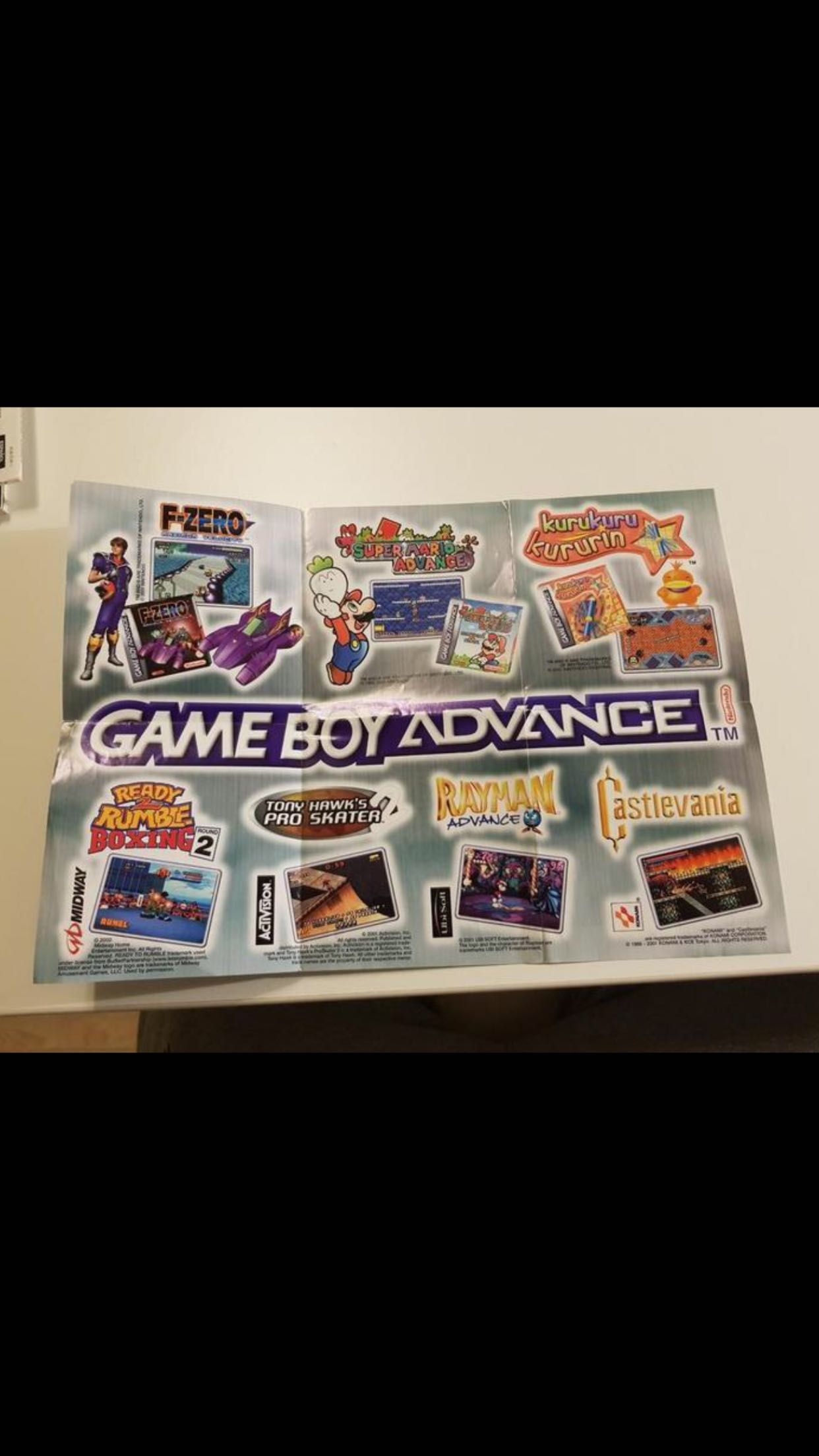 Gameboy Advance GBA + pudełko + instrukcja itp