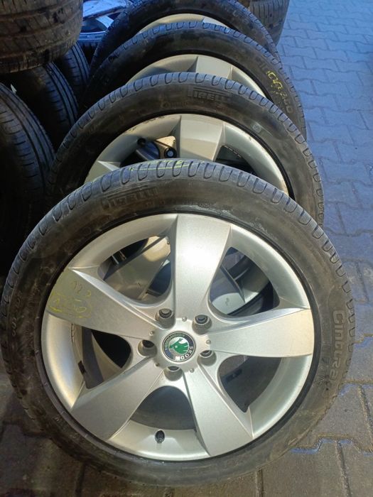 Koła aluminiowe 5x112 skoda octavia 225/45/17