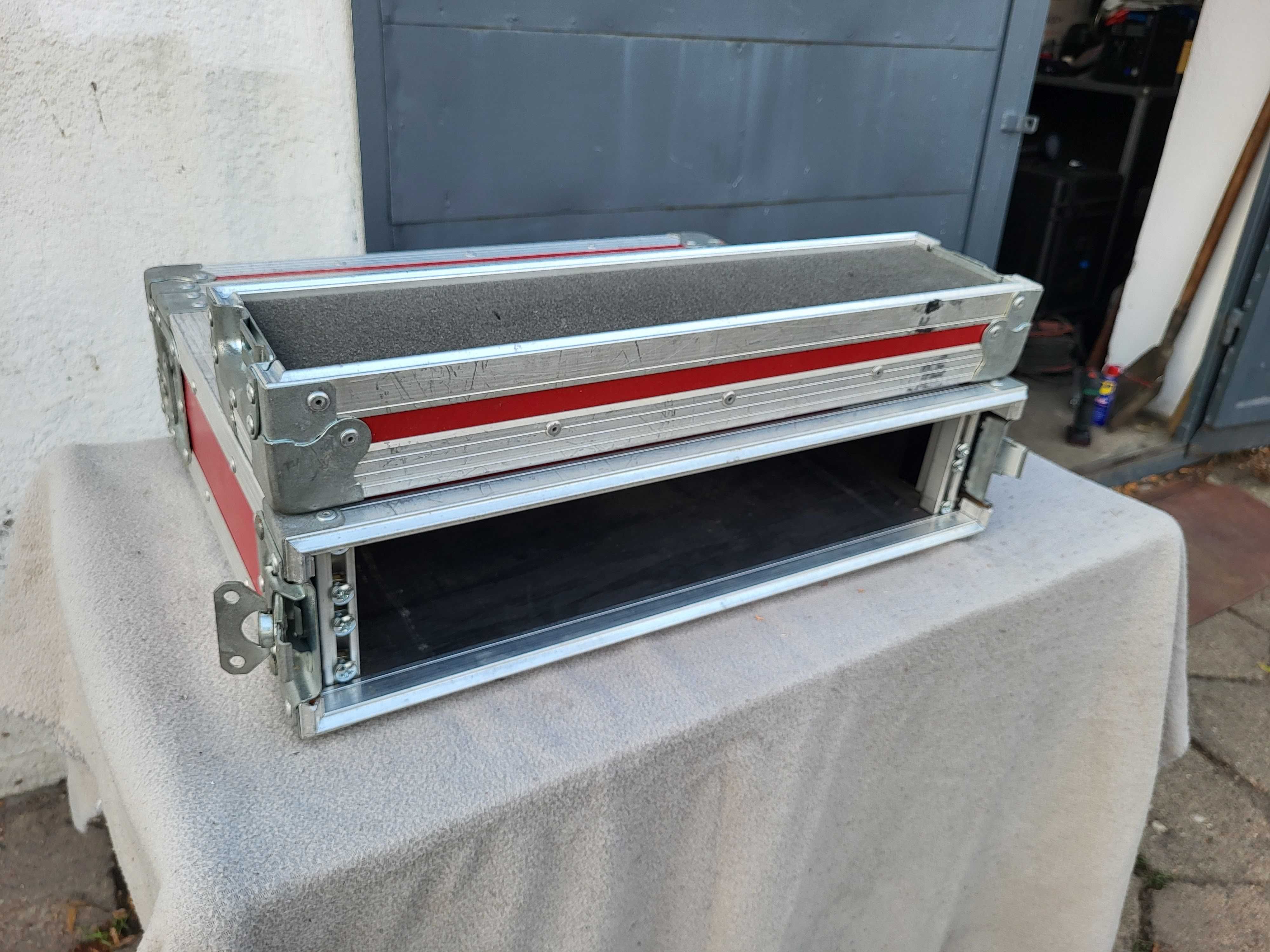 RACK 2U 19cali 1x szyna 34cm do klapy Double Door R9.1
