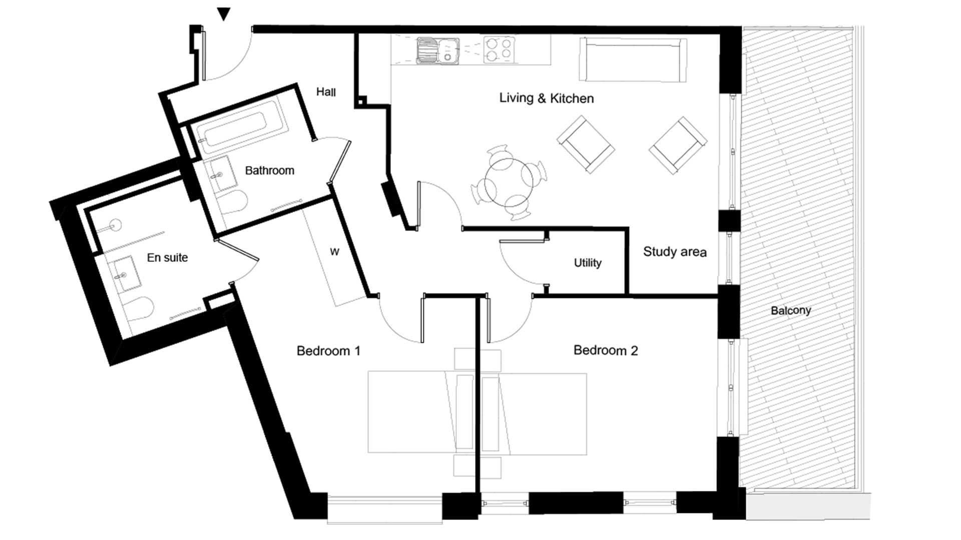 Элитная 3к квартира в Лондоне (Великобритания) супер район 625 000 £