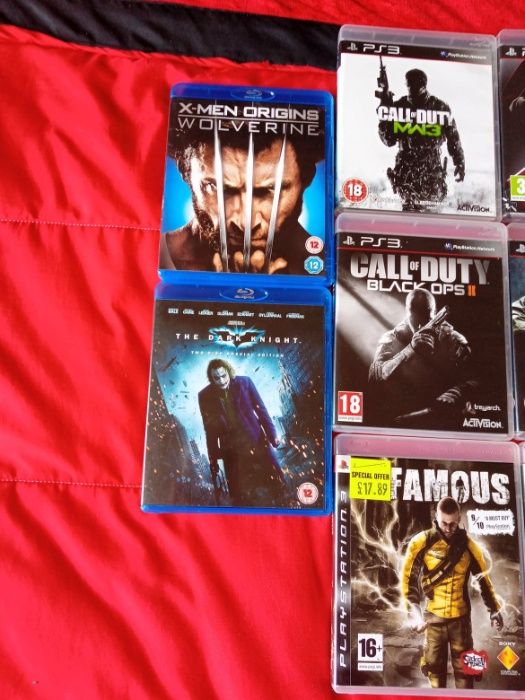 Vários Jogos PS3 e Filmes BluRay