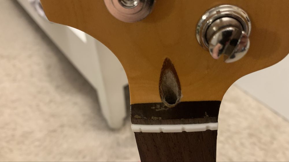 Leworęczny gryf basowy Squier Precision Bass Classic Vibe
