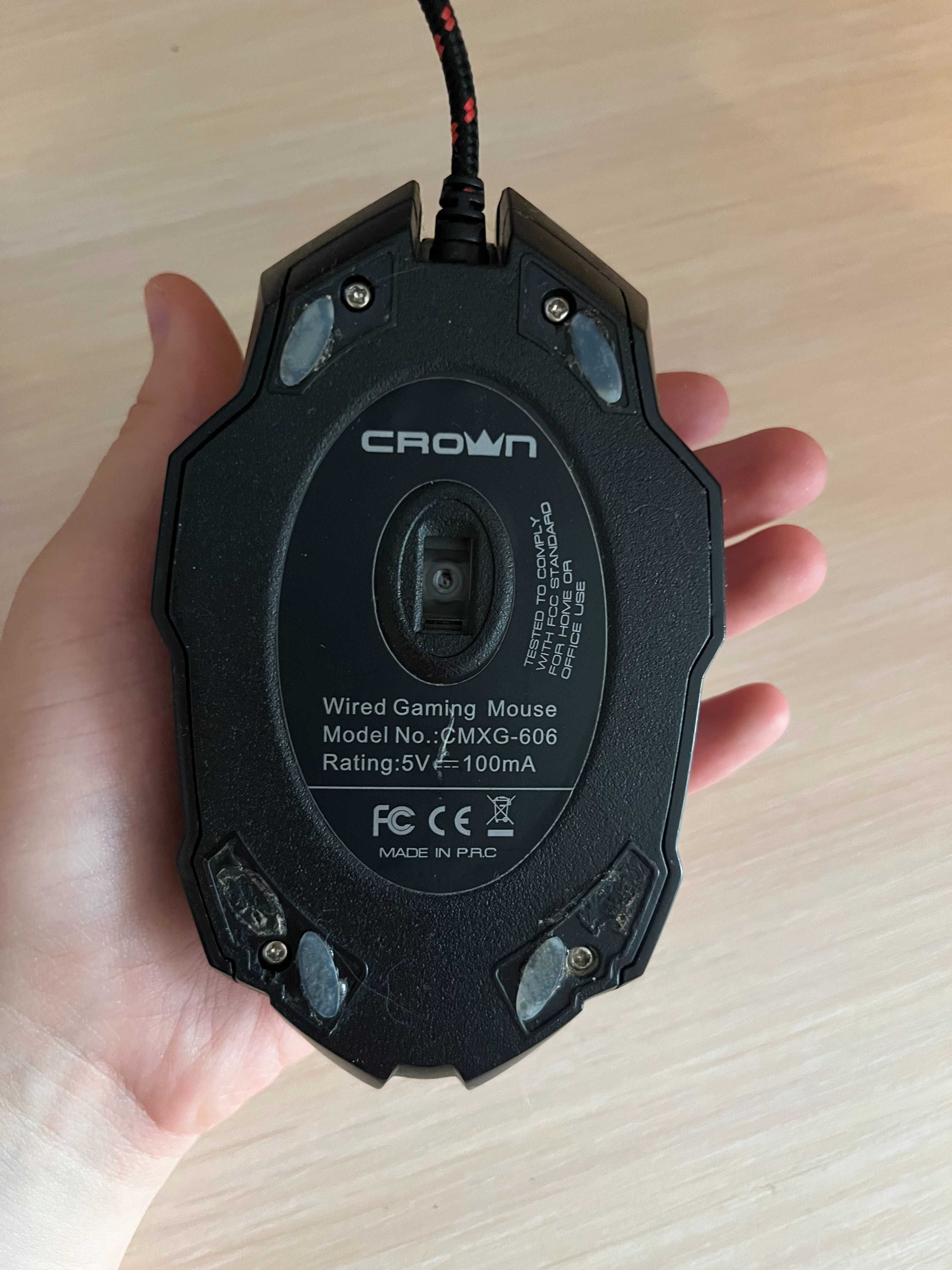 Миша ігрова Crown CMXG-606 800 - 2000 dpi
