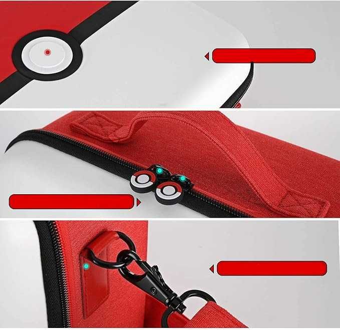 Etui JOYHOOD Dla Konsoli Nintendo Switch Switch OLED Pokemon Red White