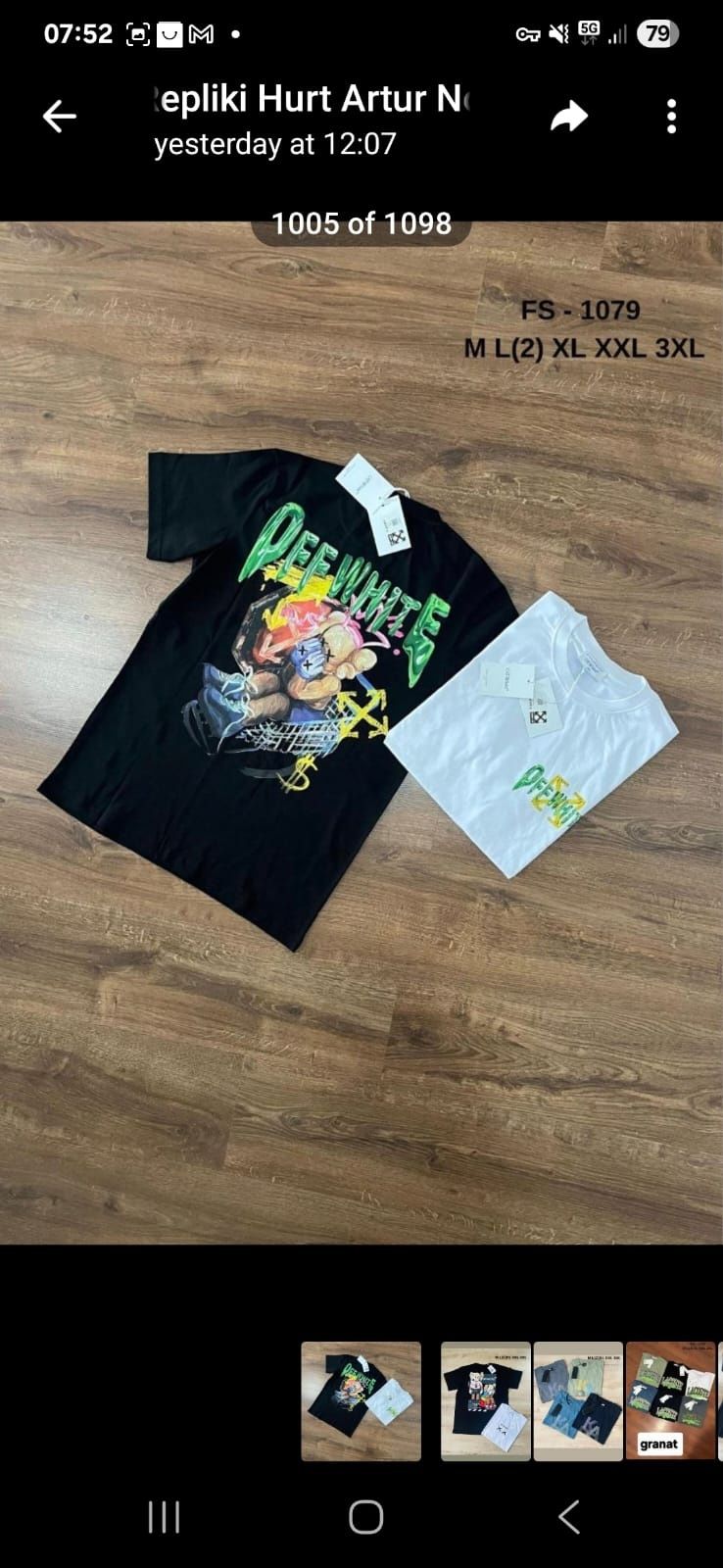 Męskie koszulki T-shirt męski