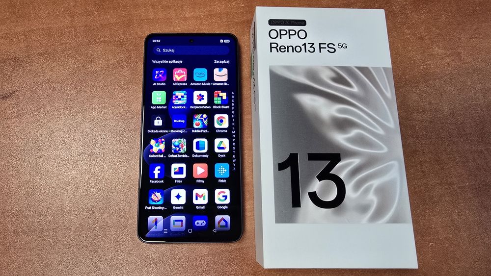Oppo Reno 13 FS 5G Dual Sim 512GB/12GB RAM granatowy, stan bdb, gwar.