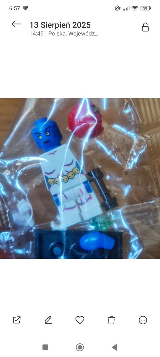MYSTIQUE nowa minifigurka MARVEL klocki