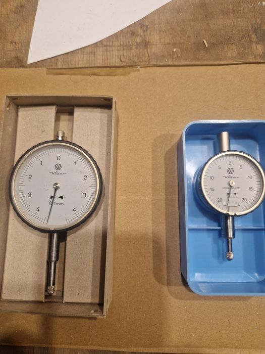 Czujnik zegarowy miernik niemiecki