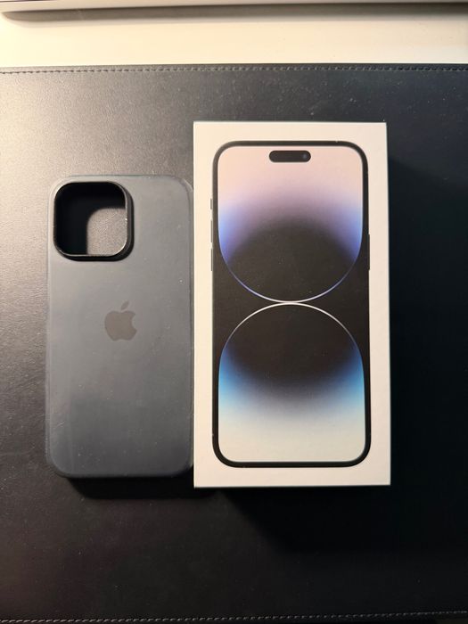 iPhone 15 Pro MAX 256GB Space black + silicon case Apple