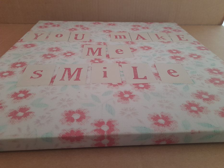 Quadro decorativo de tela impressa