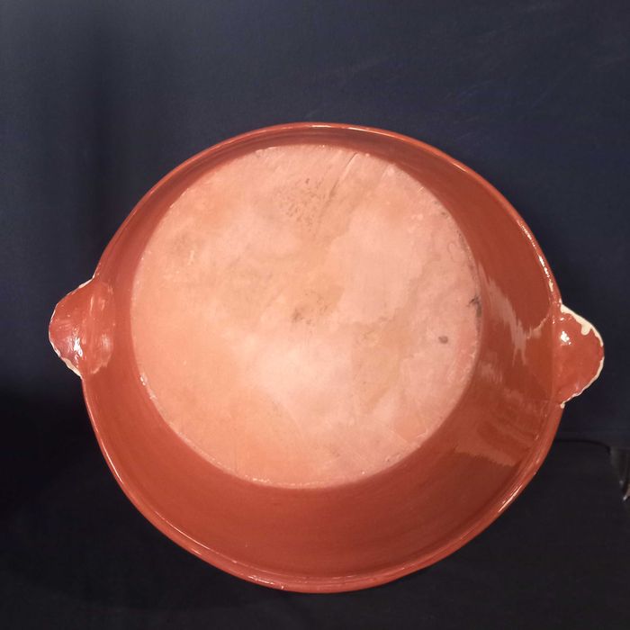 Bacia em barro vidrado