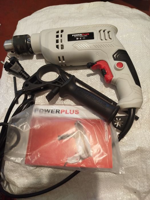 товар с белгии Шуруповерт PowerPlus POWC1080 (20V, 2.0Ah) ударный