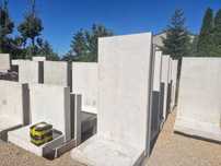 Elka betonowa 200cm, beton architektoniczny, mur oporowy