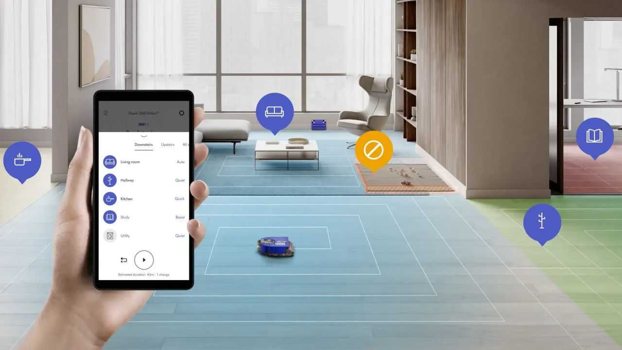 Робот-пилосос Dyson 360 Vis Nav robot vacuum