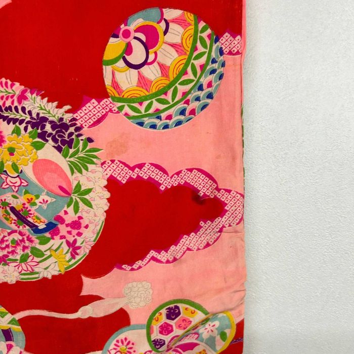 Kimono Japońskie Jedwabne Oryginalne Dziecięce