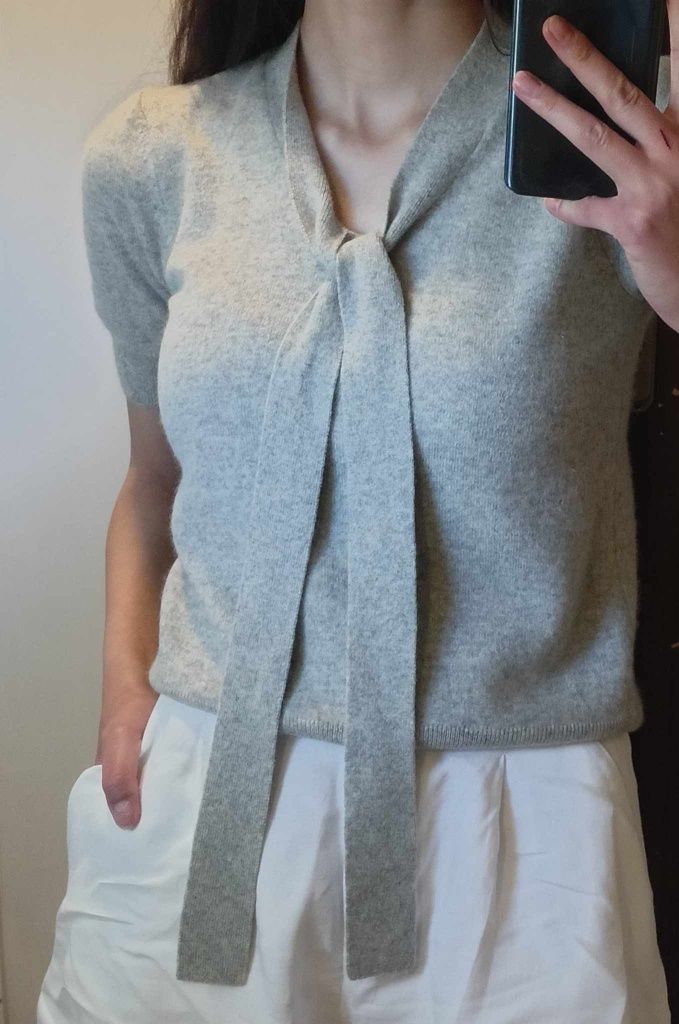Sweter kaszmir/Roz S/M