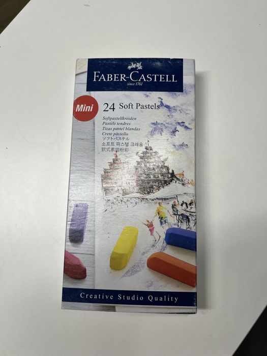Набір сухої пастелі Faber-Castell Mini, 24 кольори