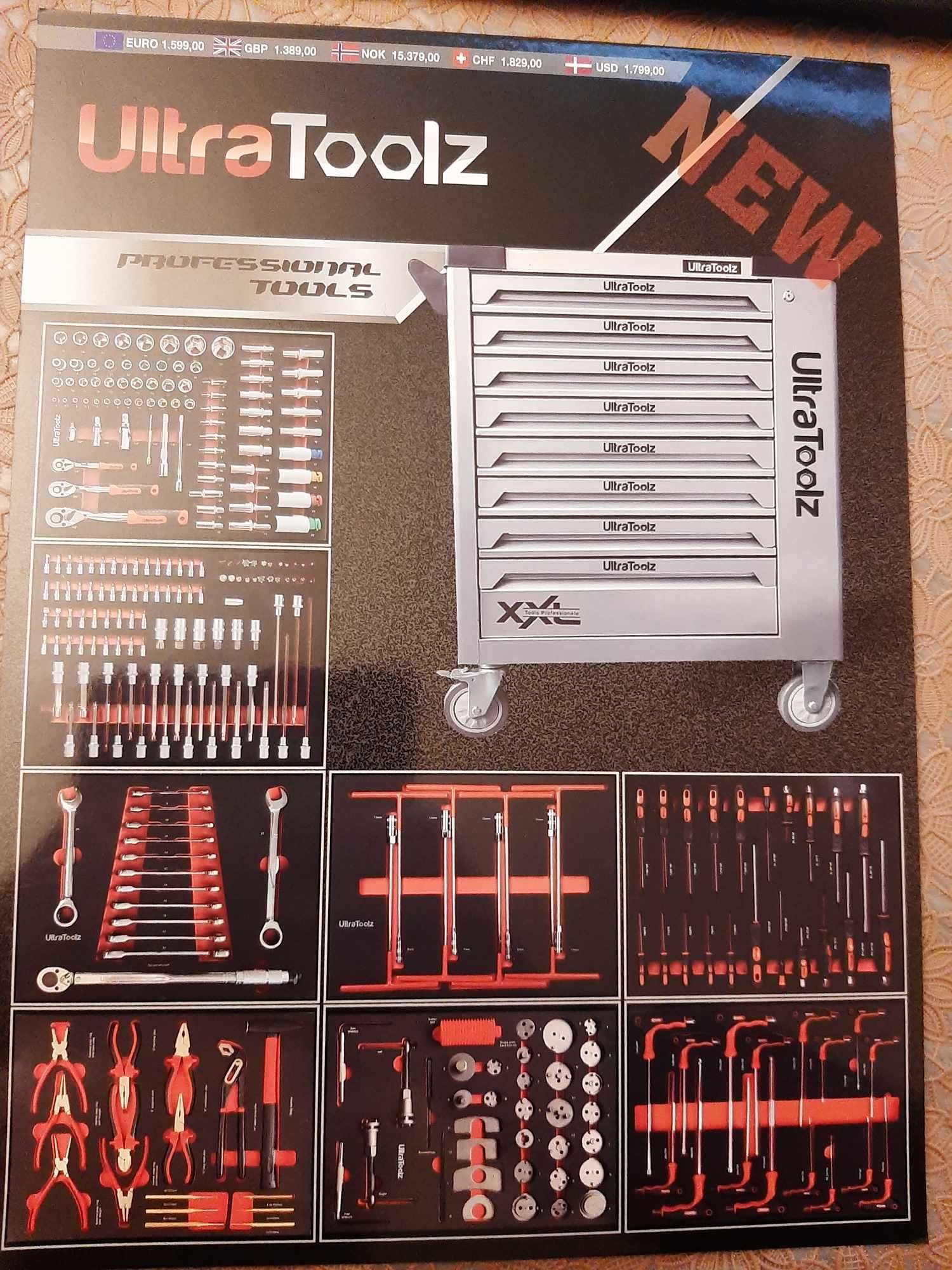 Szafka narzędziowa Wózek narzędziowy Nowy UltraToolz