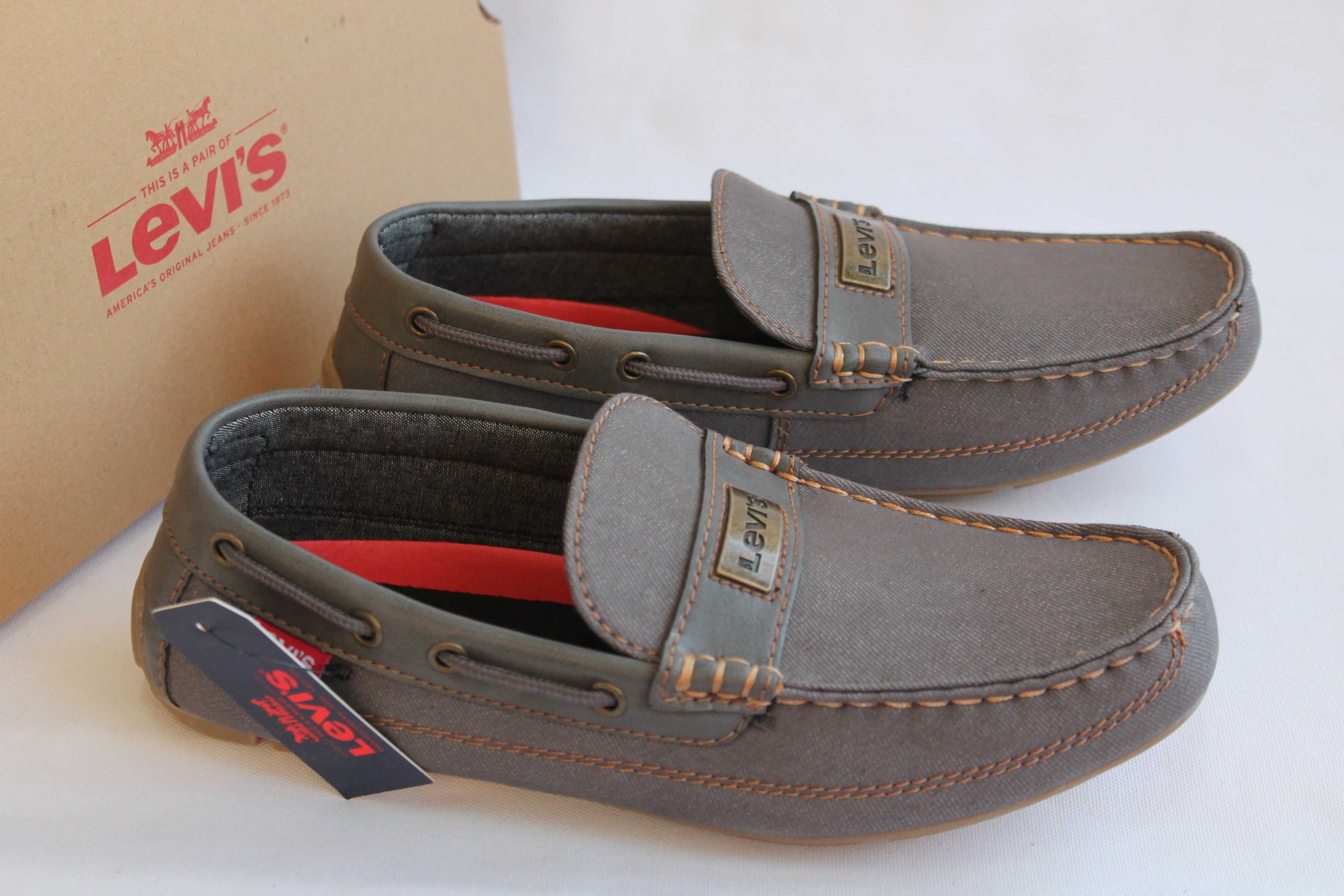 Мокасини LEVIS Shoes Copper Denim Burnish M-US-8,5-EU-41-устілка-26 см