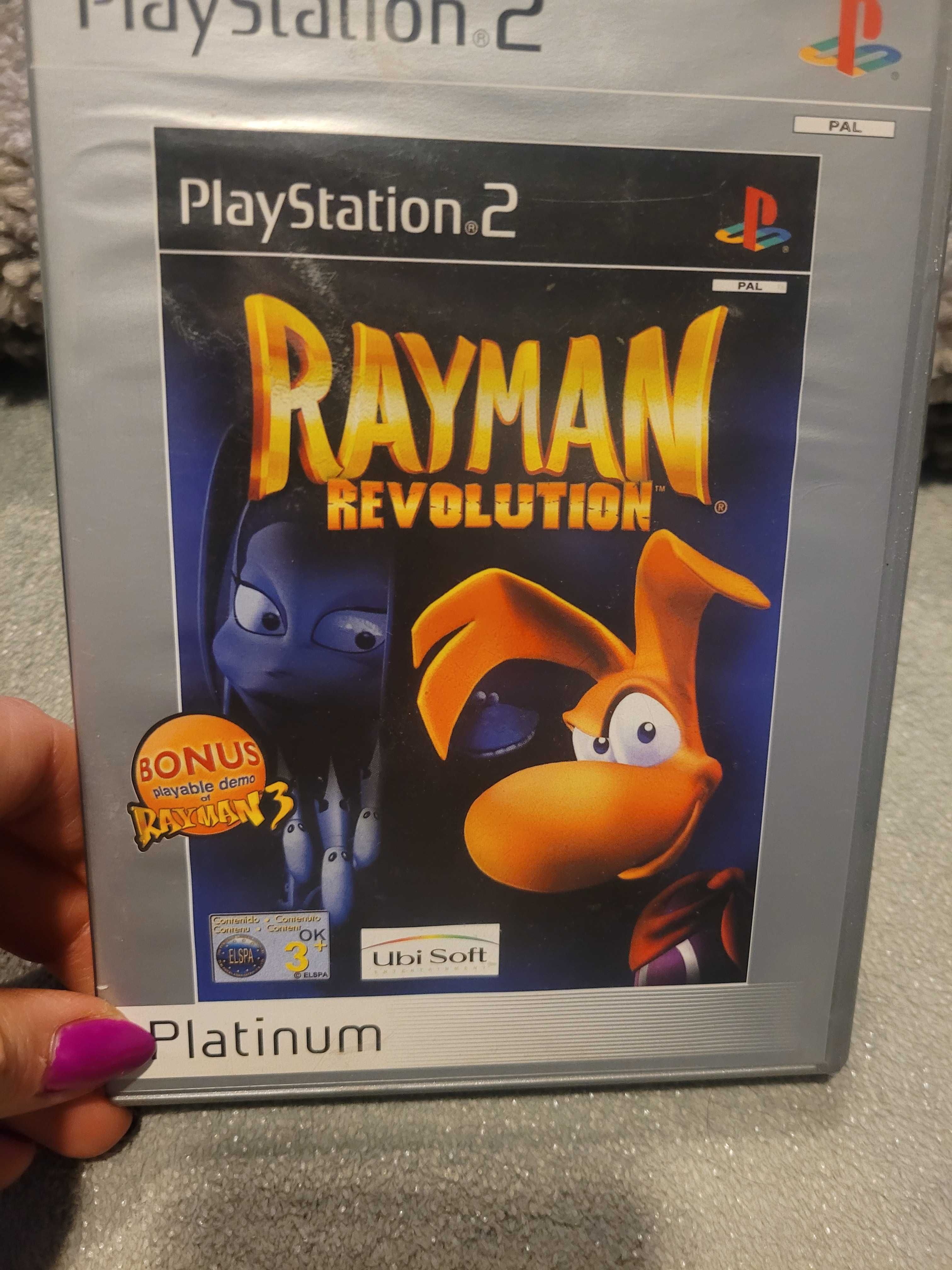 Rayman revolution gra ps2 + demo