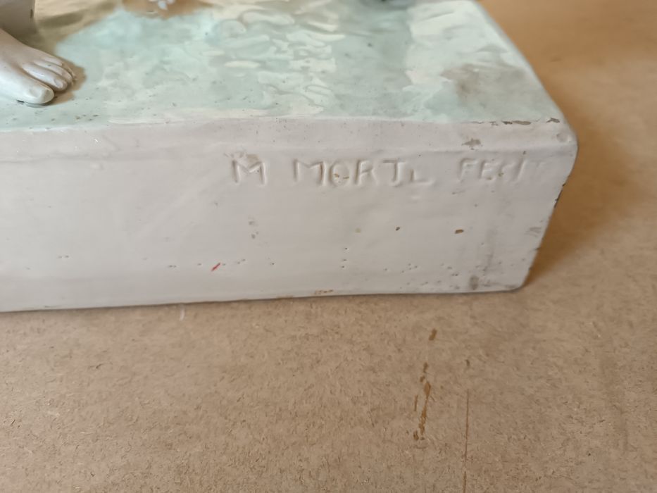 Рідкісна статуетка антикварна  Amphora «DIANA, підпис M MORTL FEC