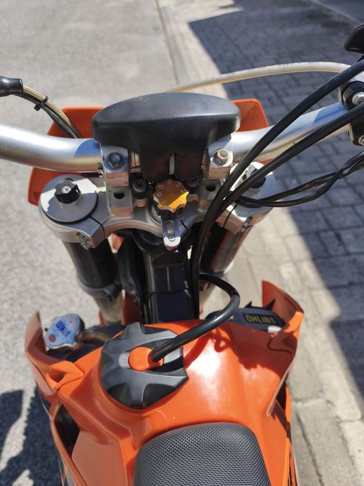 KTM exc-f 250 com reboque