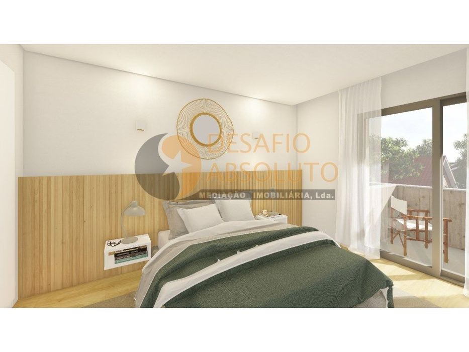 Apartamento NOVO T2+1 c/ Sotão e varandas. Quinta do Conde
