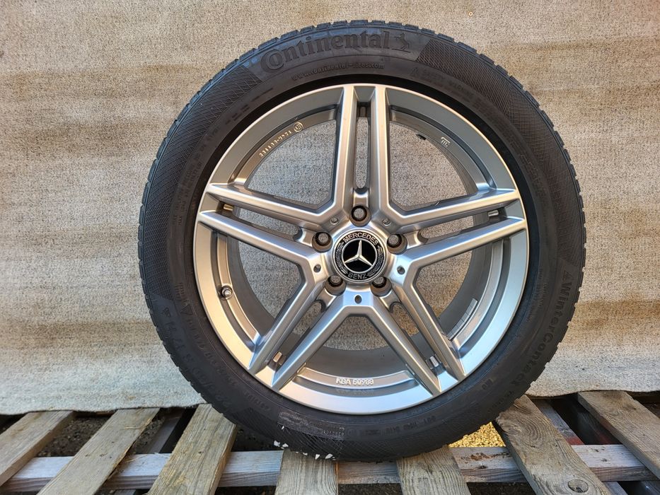 [K376] Koła zimowe 17 Cali 5x112 Conti 225/50/17 Mercedes C Klasa 23r
