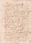 MANUSCRITO - Gaspar Leite de Miranda, Vila da Feira (1617). RESERVADO