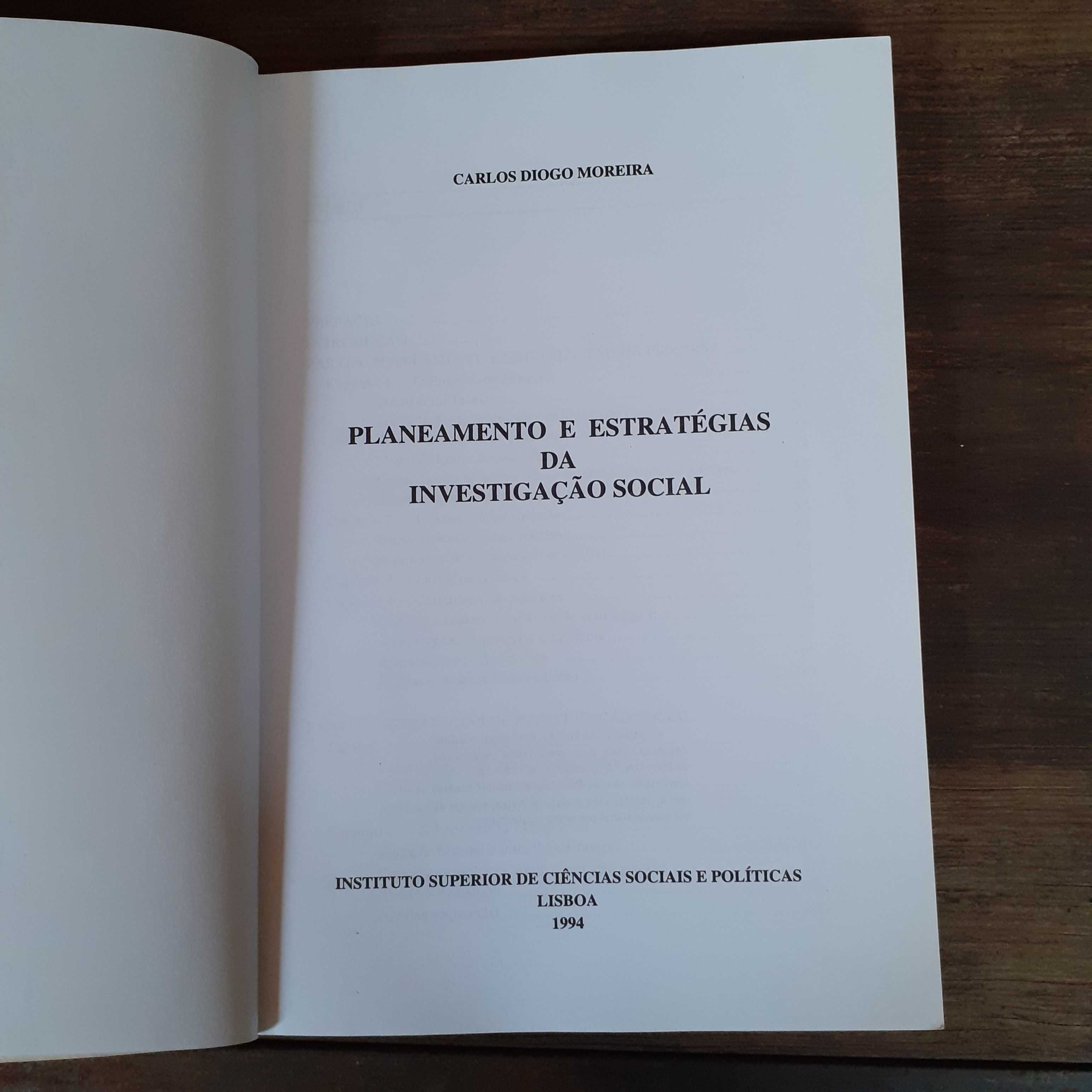 Planeamento e Estratégicas da Investigação Social – Carlos D. Moreira