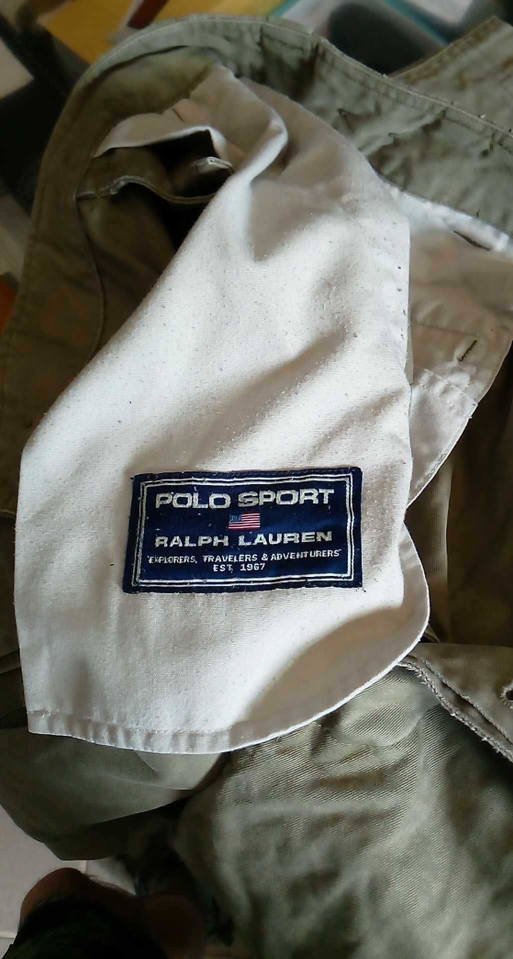 Spodnie Bojówki Polo Sport by Ralph Lauren W36 L36 pas 94