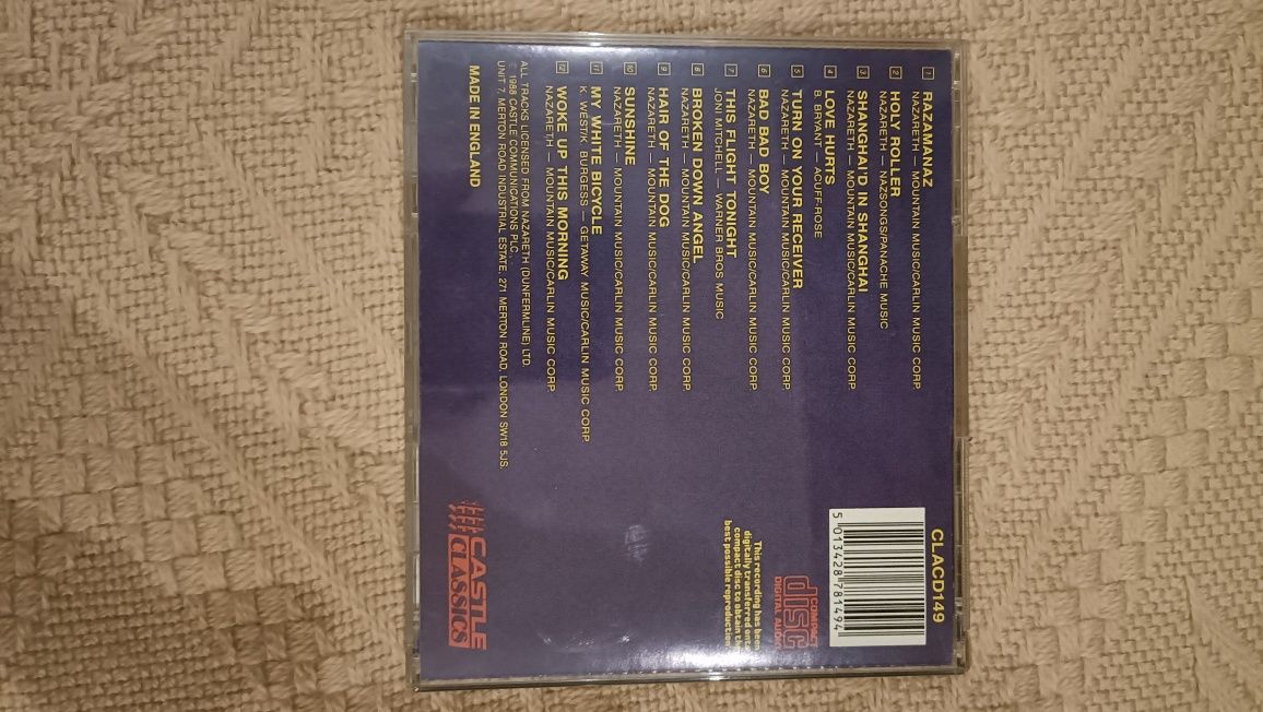 NAZARETH "greates hits" na CD