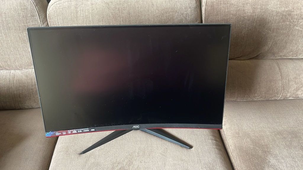 Monitor Gaming Curvo AOC C27G2ZE/BK (27'' com garantia