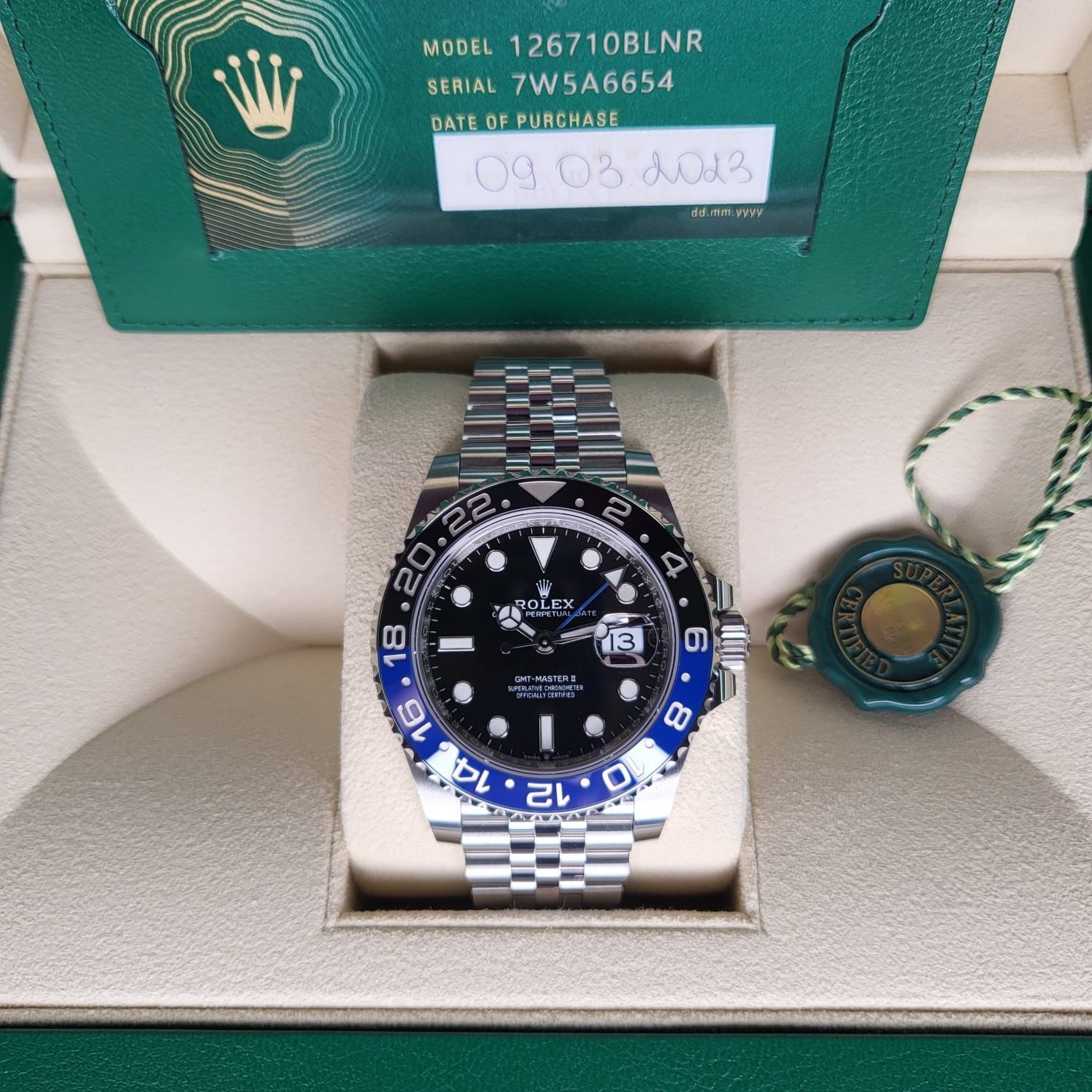 Rolex GMT II Batman