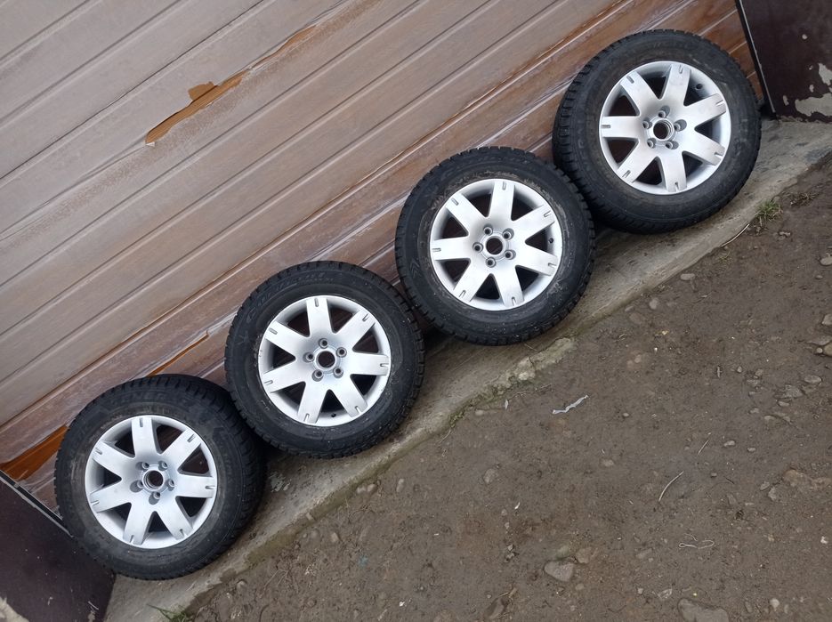 Продам колеса зимові.Автошини.Диски. 5/112R16