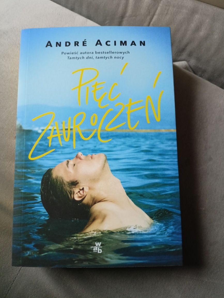 książka Andre Aciman Pięć zauroczeń