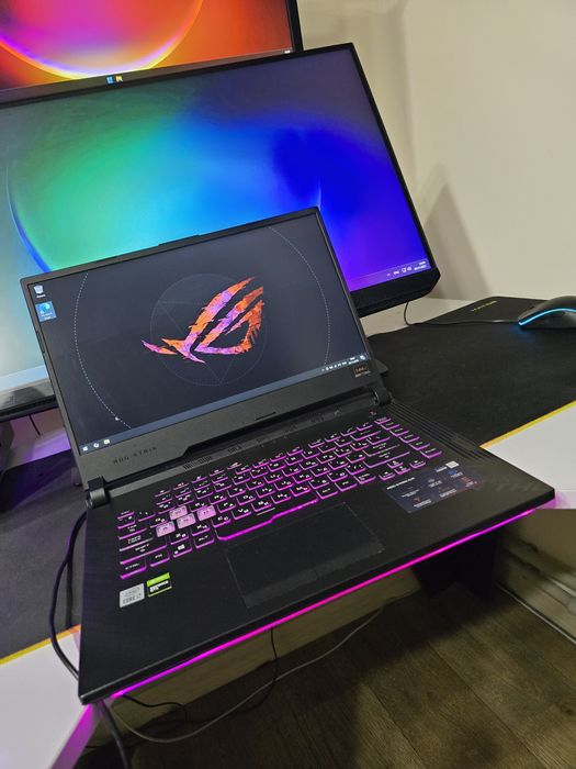 ‼️Asus ROG Strix‼️ 144HZ/i7-10870H(8x16)/GTX1650Ti/DDR4-16/NVME-512/