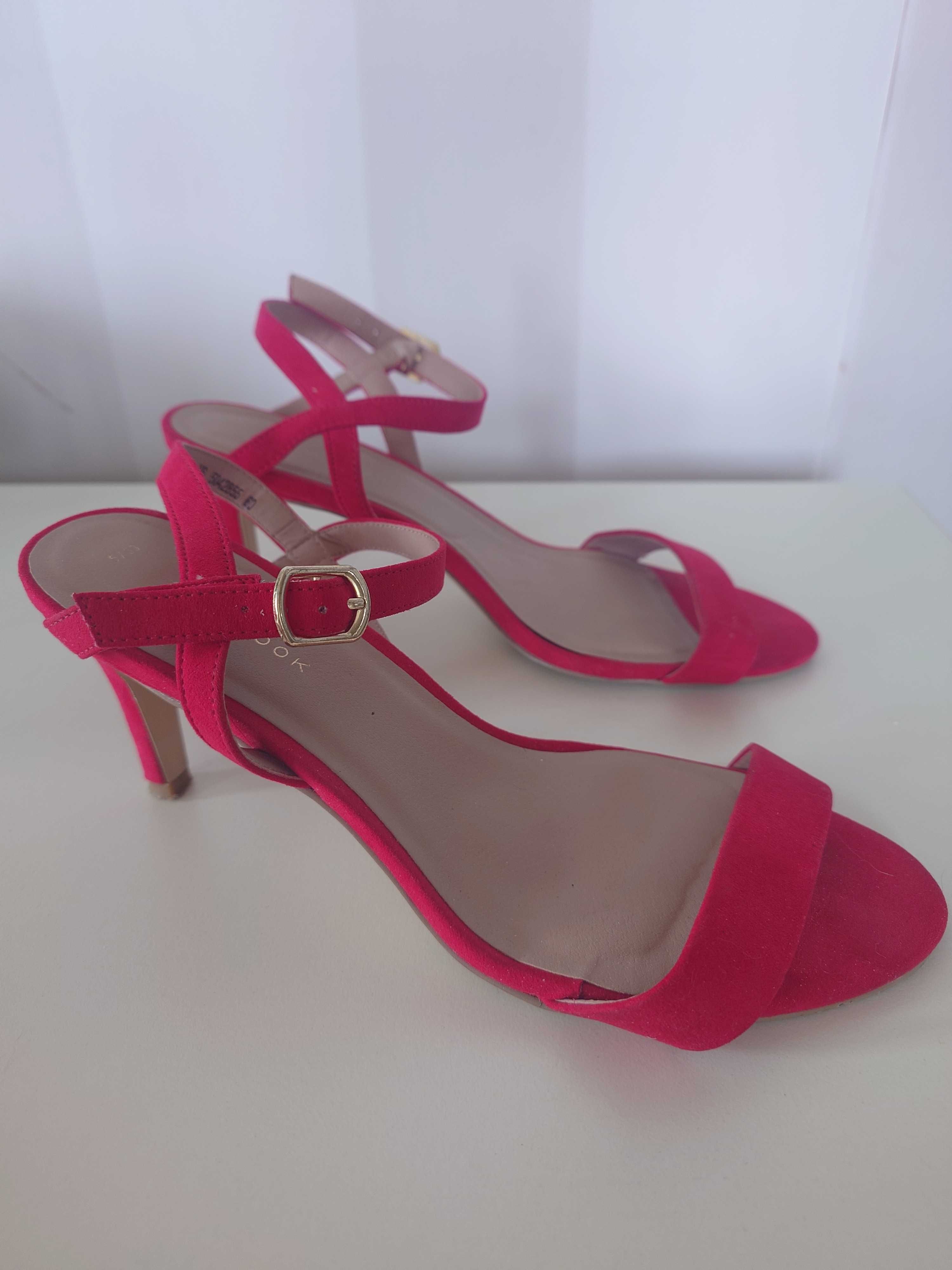Sandały New Look r. 38. czerwone
