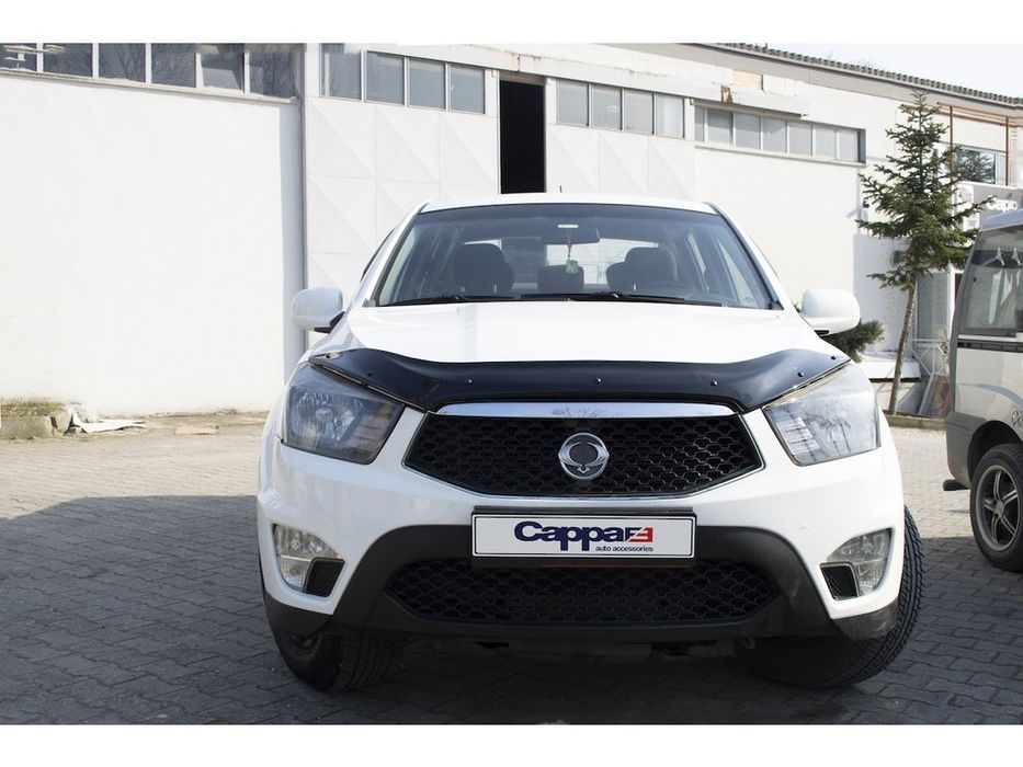 SsangYong Korando 2013+ Дефлектор капота EuroCap