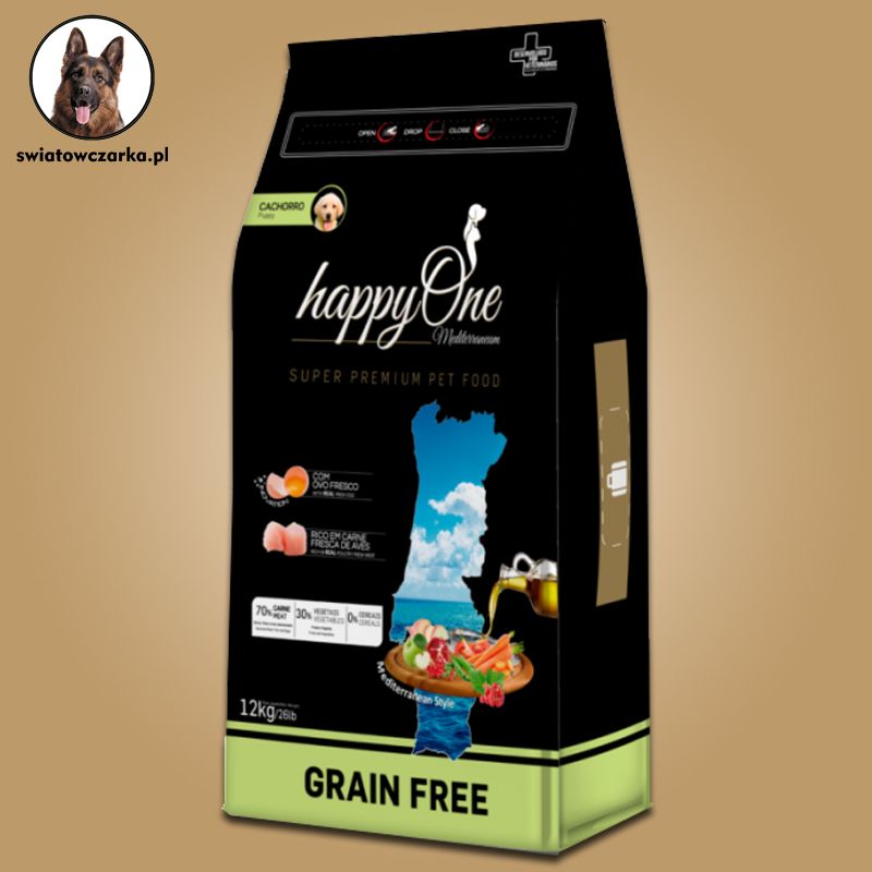 HappyOne Grain-Free Mediterraneum Puppy 12Kg