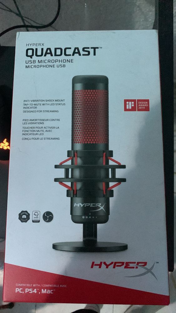 Microfone hyperx
