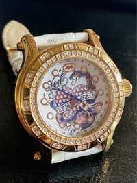 Marc Ecko E13599M1 efektowny zegarek graffiti glamour 43mm