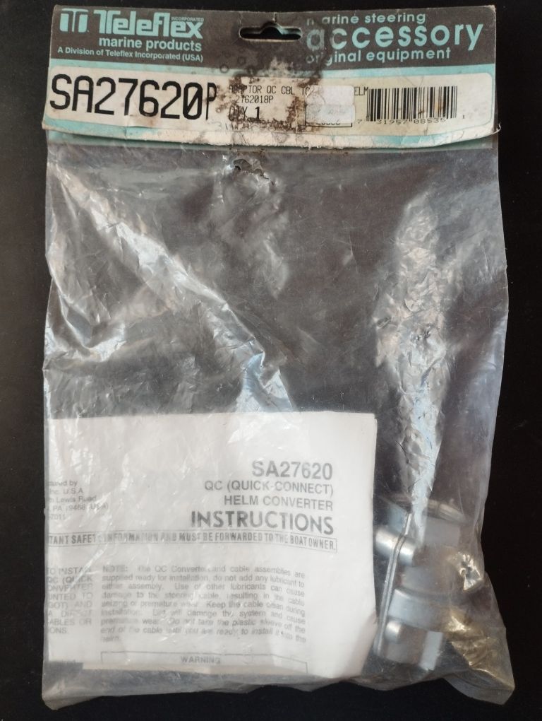 Teleflex SA27620 QC Helm Converter