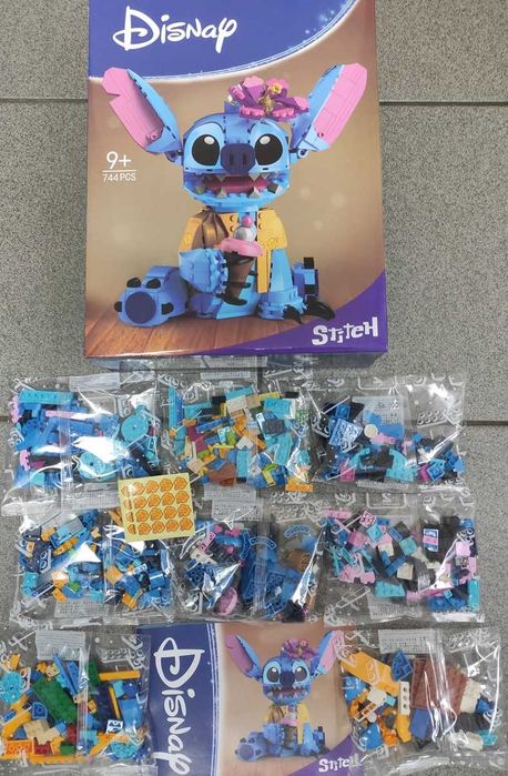Конструктор Disney Stitch ‼️НОВИЙ‼️Стич Стіч з морозивом 744 деталей